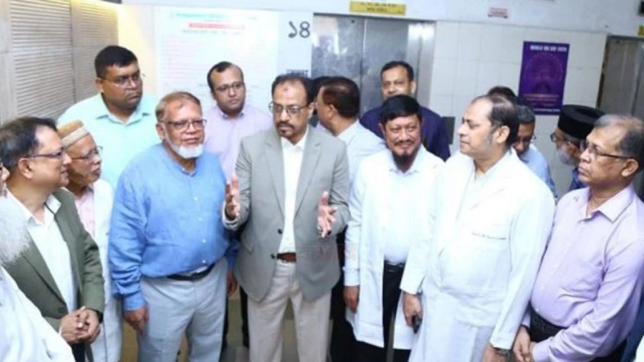 বাংলাদেশ মেডিকেল বিশ্ববিদ্যালয়ে ডিজিটাল ক্লাসরুমের উদ্বোধন