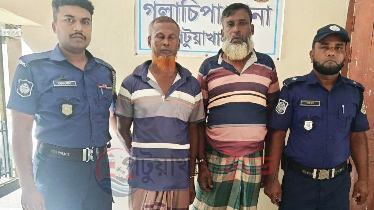 গলাচিপায় ৫০ পিস ইয়াবাসহ দুইজন গ্রেপ্তার
