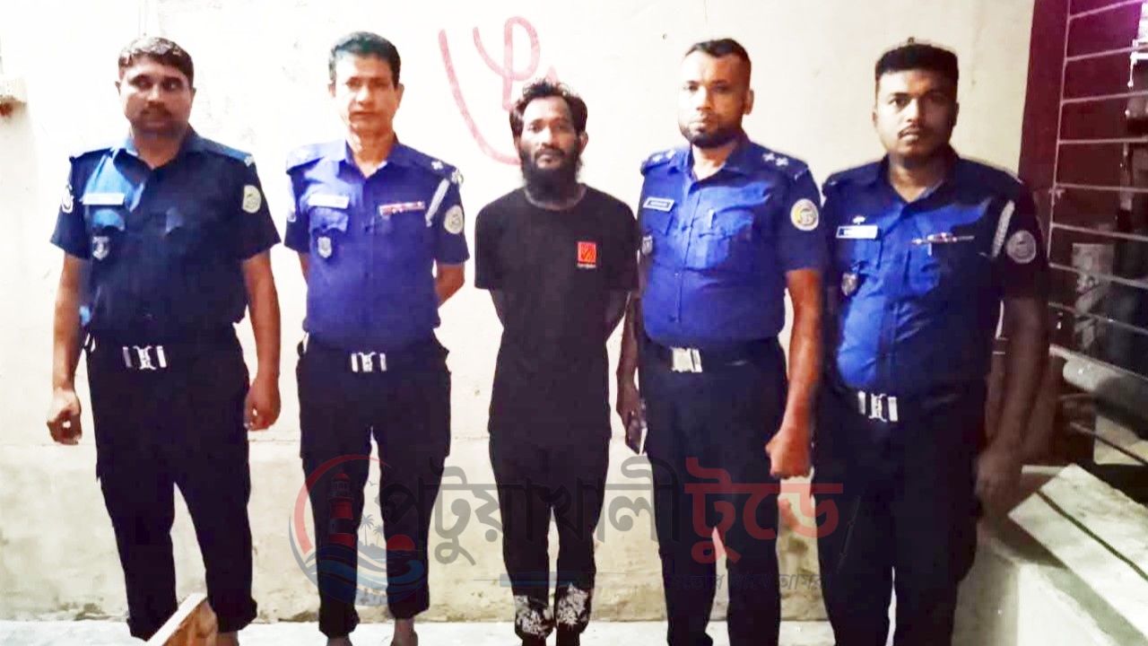 গলাচিপায় মামলার এজাহারভুক্ত ১ নম্বর আসামি গ্রেপ্তার