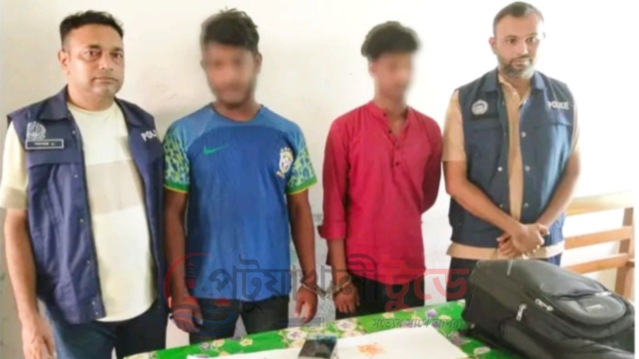 মনপুরায় ১০০ পিস ইয়াবাসহ দুইজন গ্রেপ্তার
