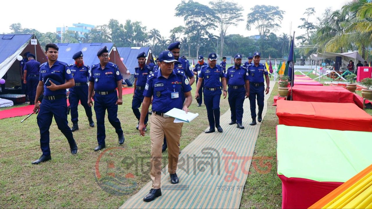 বরগুনায় পুলিশের বিভাগীয় পদোন্নতি পরীক্ষা অনুষ্ঠিত