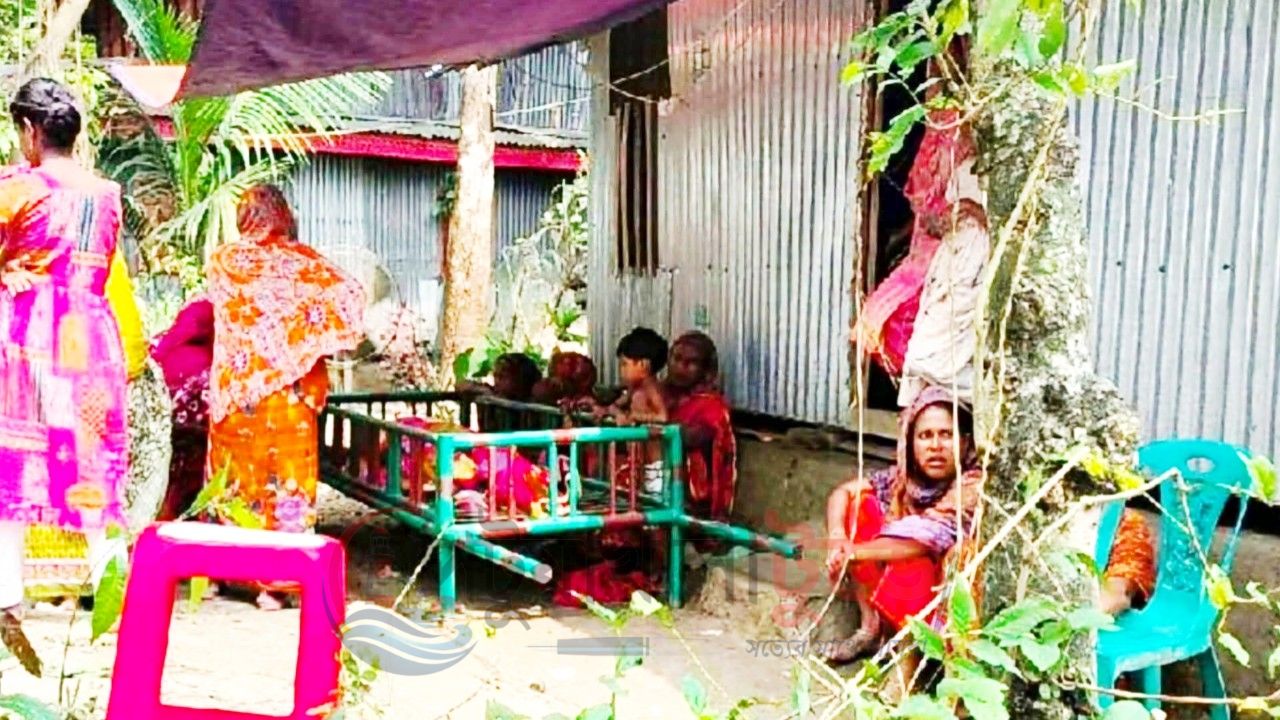 বাউফলে মর্মান্তিক দুর্ঘটনা: লাকড়ির স্তূপ ভেঙে প্রাণ গেল দুই সন্তানের জননীর