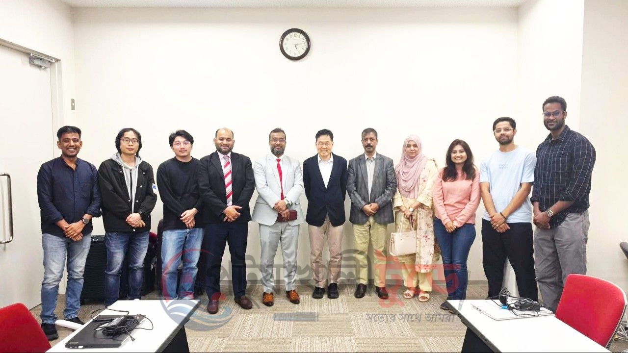 পবিপ্রবির উপ-উপাচার্যের নেতৃত্বে জাপানে বাংলাদেশি গবেষক দলের সফর, গবেষণা সহযোগিতায় নতুন সম্ভাবনা
