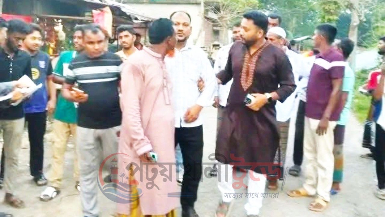 কলাগাছিয়া ইউনিয়নে নির্বাচনী তৎপরতা, বাঁশবাড়িয়া চৌরাস্তা বাজারে ফাইজুর রহমান শুভর গণসংযোগ