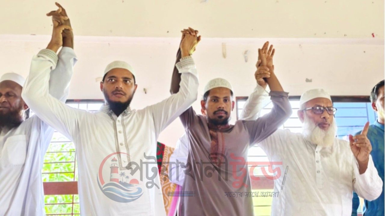 বাউফলের আদাবাড়িয়ায় জামায়াতের চেয়ারম্যান প্রার্থী কবির হোসাইন